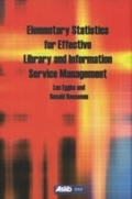 Cover: Elementary Statistics for Effective Library and Information Service Management - Routledge