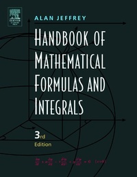 Enlarge image Cover: Handbook of Mathematical Formulas and Integrals - Academic Press