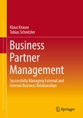 Cover: Business Partner Management - Springer
