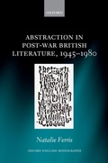 Bild: Abstraction in Post-War British Literature 1945-1980 - OUP eBook