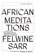 Cover: African Meditations - University of Minnesota Press