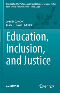 Enlarge image Cover: Education, Inclusion, and Justice - Springer