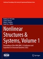 Cover: Nonlinear Structures & Systems, Volume 1 - Springer