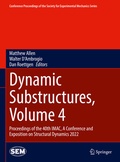 Cover: Dynamic Substructures, Volume 4 - Springer
