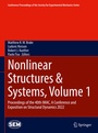 Cover: Nonlinear Structures & Systems, Volume 1 - Springer