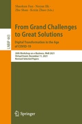 Cover: From Grand Challenges to Great Solutions: Digital Transformation in the Age of COVID-19 - Springer