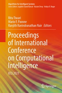 Enlarge image Cover: Proceedings of International Conference on Computational Intelligence - Springer