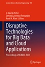Cover: Disruptive Technologies for Big Data and Cloud Applications - Springer
