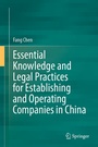 Cover: Essential Knowledge and Legal Practices for Establishing and Operating Companies in China - Springer