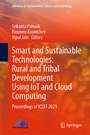 Cover: Smart and Sustainable Technologies: Rural and Tribal Development Using IoT and Cloud Computing - Springer