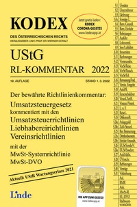 Abbildung von: KODEX UStG-Richtlinien-Kommentar 2022 - Linde