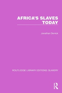 Abbildung von: Africa's Slaves Today - Routledge