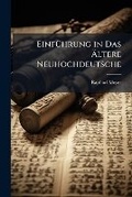 Cover: Einfuhrung in Das Altere Neuhochdeutsche - Nabu Press