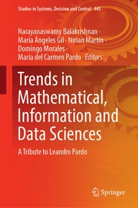 Enlarge image Cover: Trends in Mathematical, Information and Data Sciences - Springer