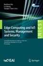 Cover: Edge Computing and IoT: Systems, Management and Security - Springer