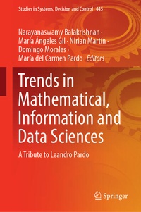 Enlarge image Cover: Trends in Mathematical, Information and Data Sciences - Springer