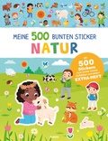 Cover: Meine 500 bunten Sticker - Natur - Auzou