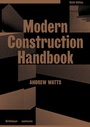 Cover: Modern Construction Handbook - Birkh&auml;user Verlag GmbH