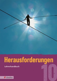 Abbildung von: Herausforderungen 10 - Lehrerhandbuch - Claudius