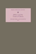 Cover: Milton and the Terms of Liberty - De Gruyter