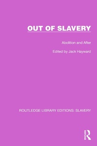 Abbildung von: Out of Slavery - Routledge