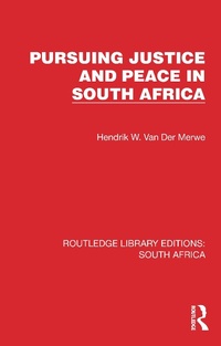 Abbildung von: Pursuing Justice and Peace in South Africa - Routledge