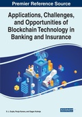 Cover: Applications, Challenges, and Opportunities of Blockchain Technology in Banking and Insurance - Business Science Reference