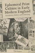Cover: Ephemeral Print Culture in Early Modern England - De Gruyter
