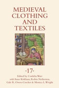 Cover: Medieval Clothing and Textiles 17 - De Gruyter