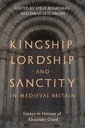 Cover: Kingship, Lordship and Sanctity in Medieval Britain - De Gruyter