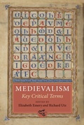 Cover: Medievalism: Key Critical Terms - De Gruyter