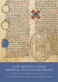 Cover: Lost Artefacts from Medieval England and France - De Gruyter