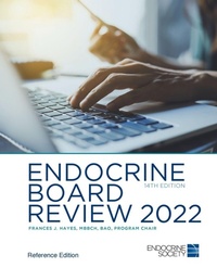 Enlarge image Cover: Endocrine Board Review 2022 - Endocrine Society
