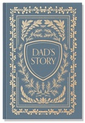 Cover: Dad's Story Journal (Linen Hardcover) - Paige Tate & Co