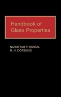 Cover: Handbook of Glass Properties - Academic Press
