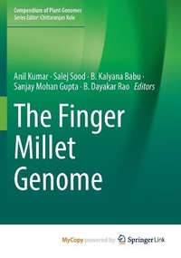 Enlarge image Cover: The Finger Millet Genome - Springer