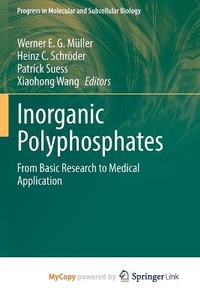 Enlarge image Cover: Inorganic Polyphosphates - Springer