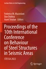 Cover: Proceedings of the 10th International Conference on Behaviour of Steel Structures in Seismic Areas - Springer