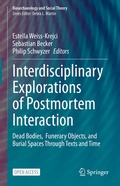 Cover: Interdisciplinary Explorations of Postmortem Interaction - Springer