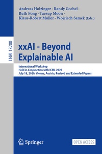 Enlarge image Cover: xxAI - Beyond Explainable AI - Springer