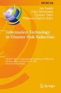 Cover: Information Technology in Disaster Risk Reduction - Springer