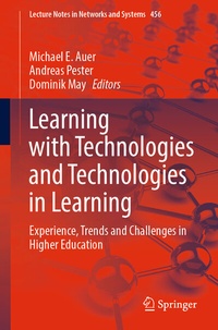 Enlarge image Cover: Learning with Technologies and Technologies in Learning - Springer