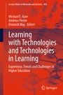 Cover: Learning with Technologies and Technologies in Learning - Springer