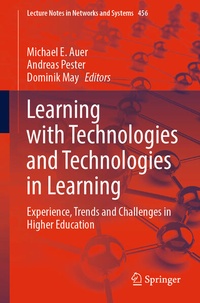 Enlarge image Cover: Learning with Technologies and Technologies in Learning - Springer