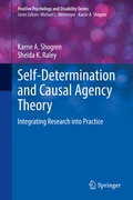 Cover: Self-Determination and Causal Agency Theory - Springer