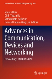 Enlarge image Cover: Advances in Communication, Devices and Networking - Springer