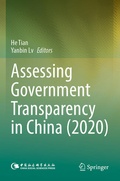 Cover: Assessing Government Transparency in China (2020) - Springer