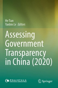 Enlarge image Cover: Assessing Government Transparency in China (2020) - Springer