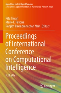 Enlarge image Cover: Proceedings of International Conference on Computational Intelligence - Springer