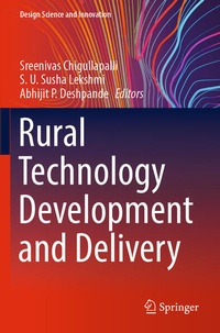 Enlarge image Cover: Rural Technology Development and Delivery - Springer